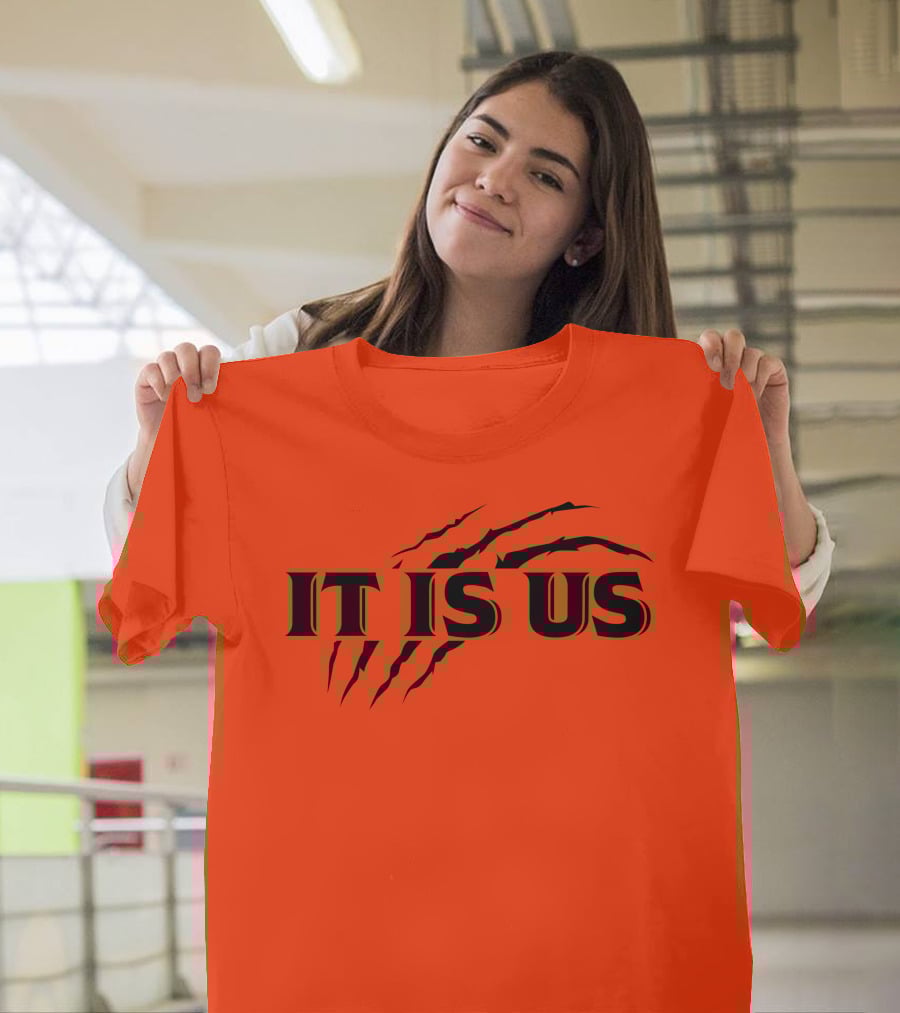 Cincinnati Bengals It Is Us Fan Claw Marks T-Shirt