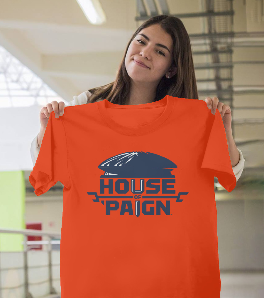 House Of 'Paign TBT University Of Illinois Basketball Helmet T-Shirt