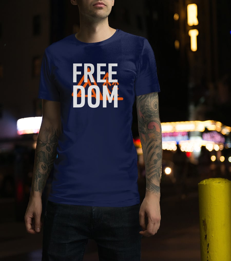 FREE DOM Mountains Adventure T-Shirt