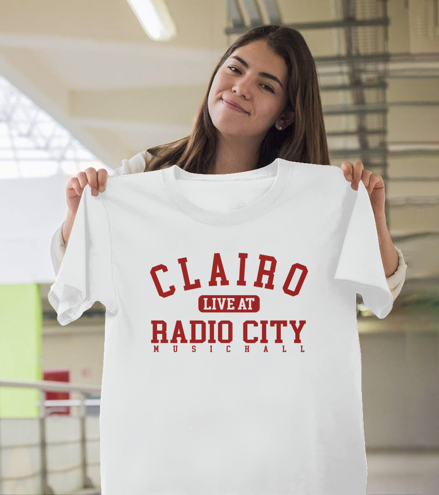 Clairo Live At Radio City Music Hall Concert Event T-Shirt