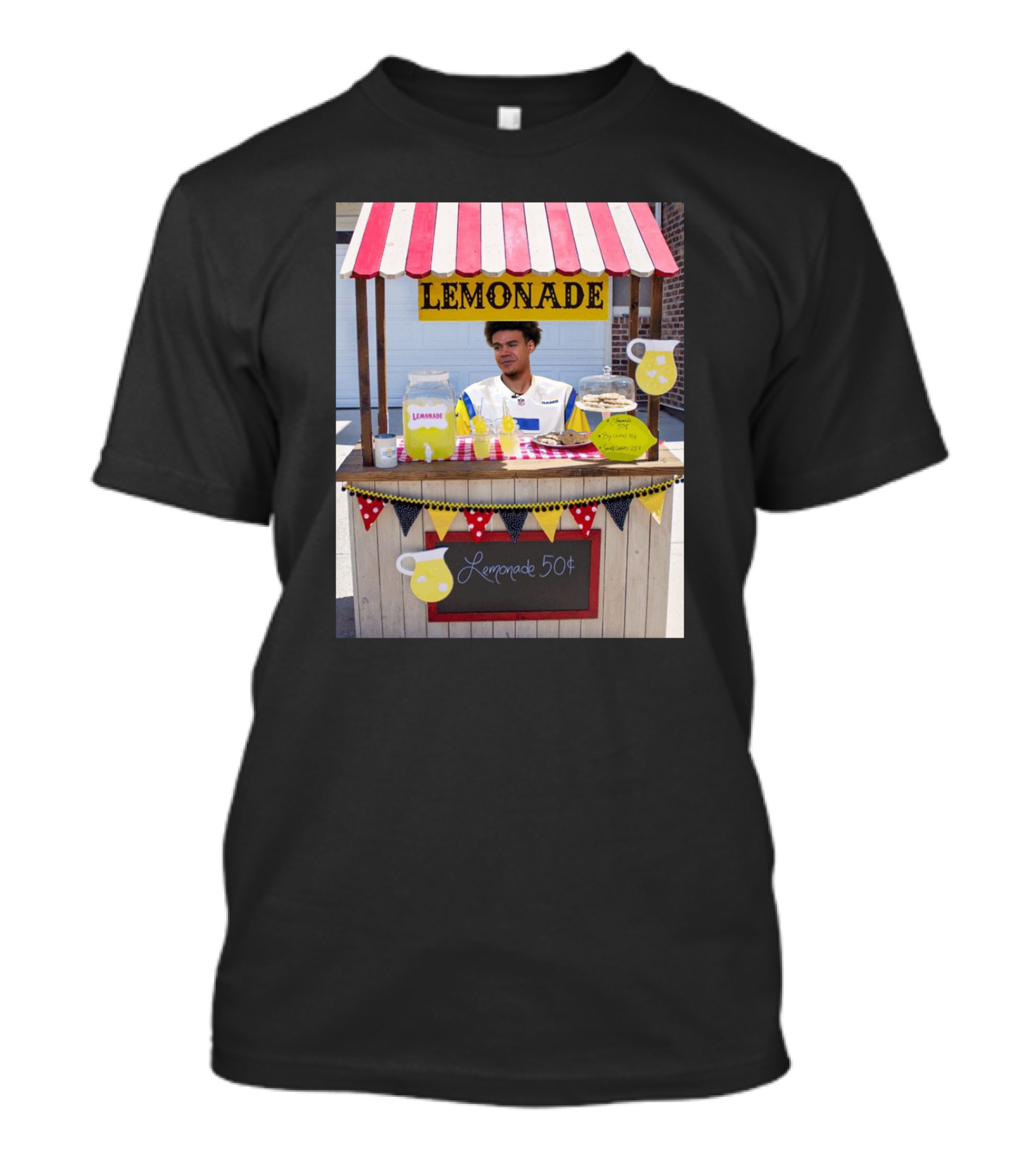 Phoenix Suns Cam Johnson Lemonade 50¢ Stand Lemonade T-Shirt