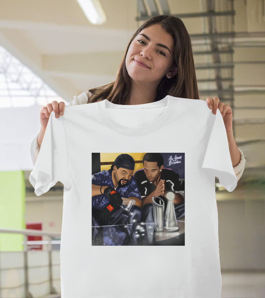 20 Years All About The Benjamins Ice Cube Mike Win On Set Scènes All About The Benjamins T-Shirt