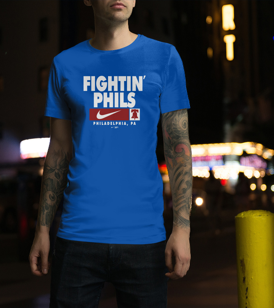 Fightin' Phils Philadelphia PA Liberty Bell T-Shirt