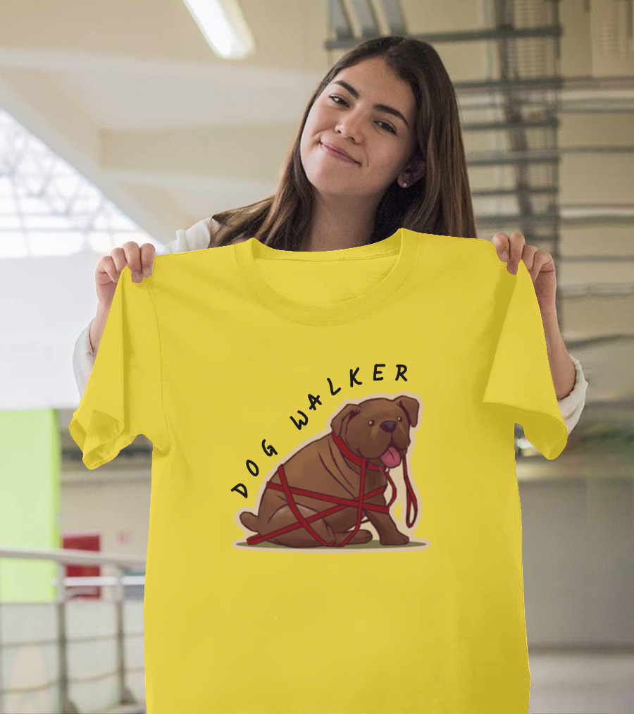 Dog Walker Dwight's Cats And Dogs Collection Dead By Daylight Store T-Shirt