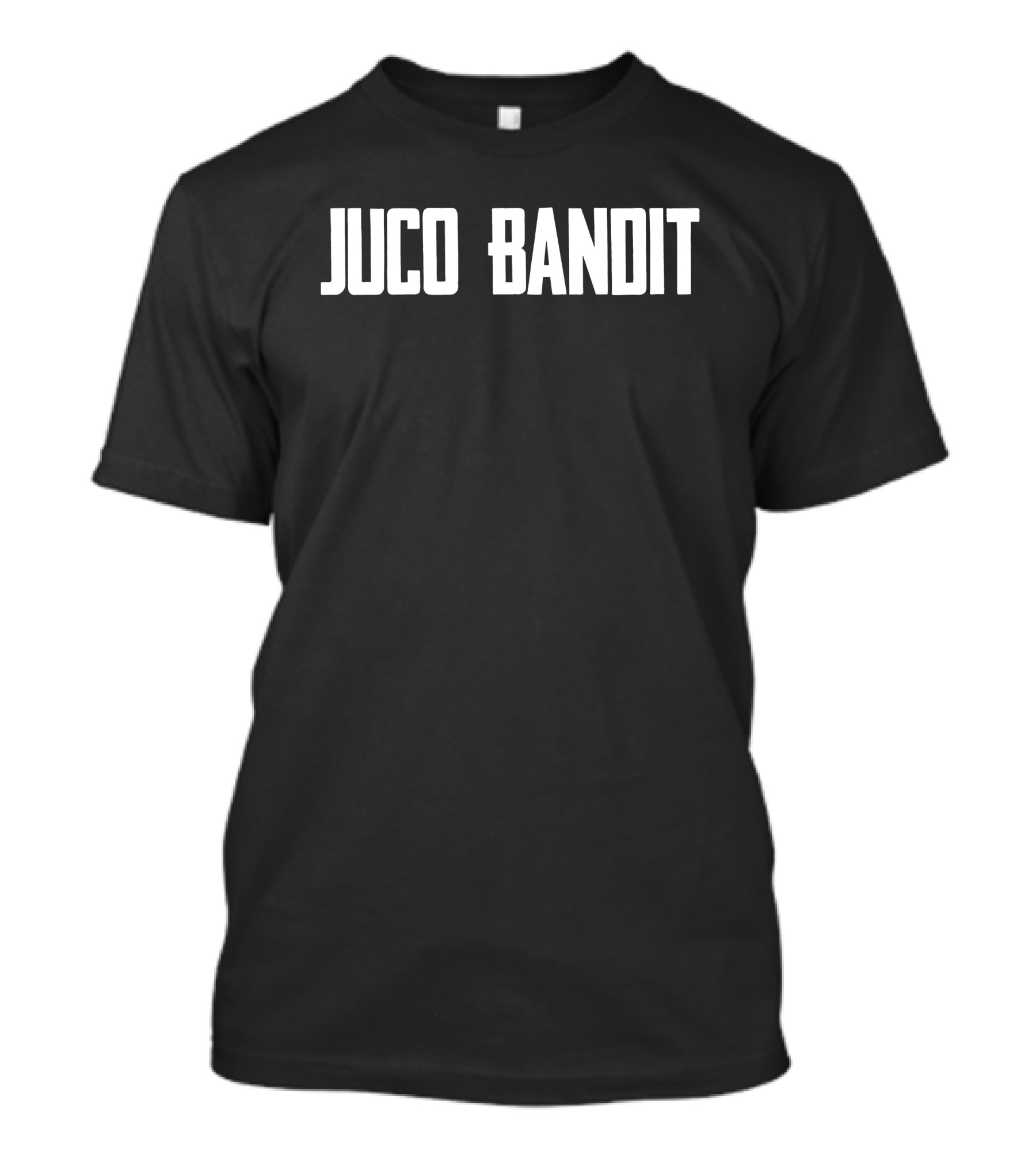 King Of Juco Store Juco Bandit Bold White T-Shirt