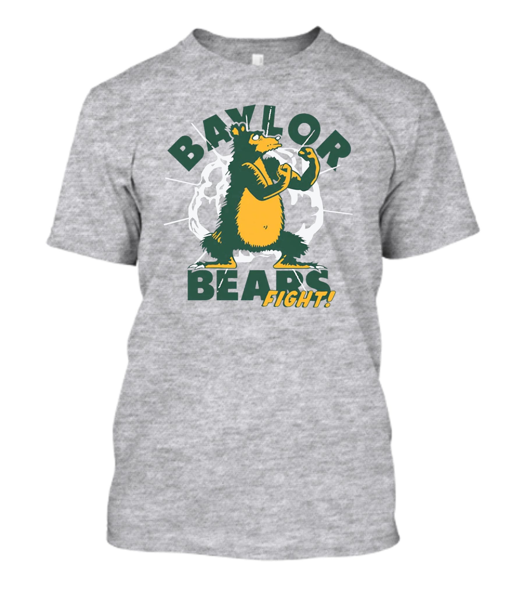 Baylor Bears Fight Vintage Style Homefield Store T-Shirt