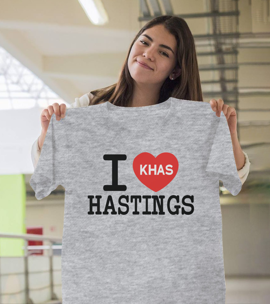 I Love Khas Hastings T-Shirt