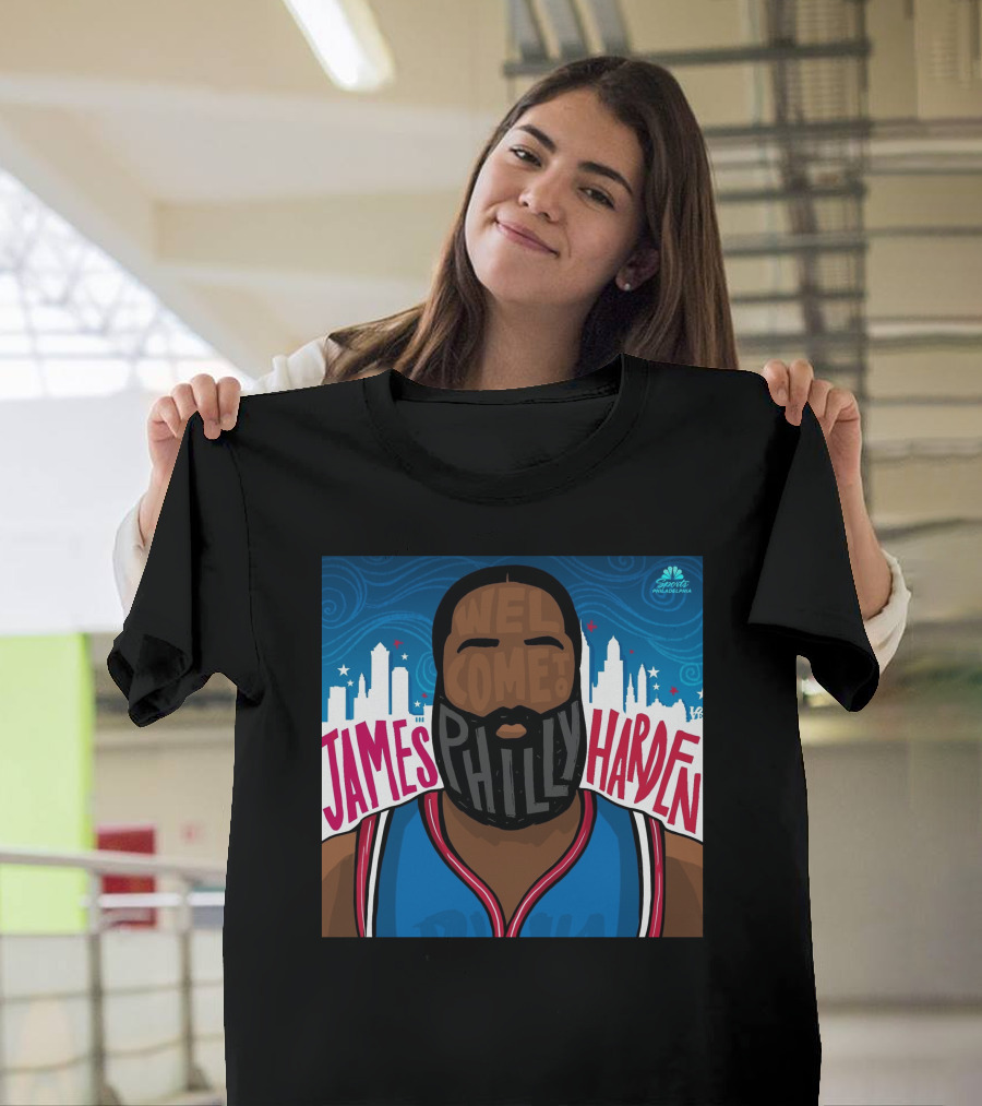 Welcome James Harden to Philly Skyline T-Shirt