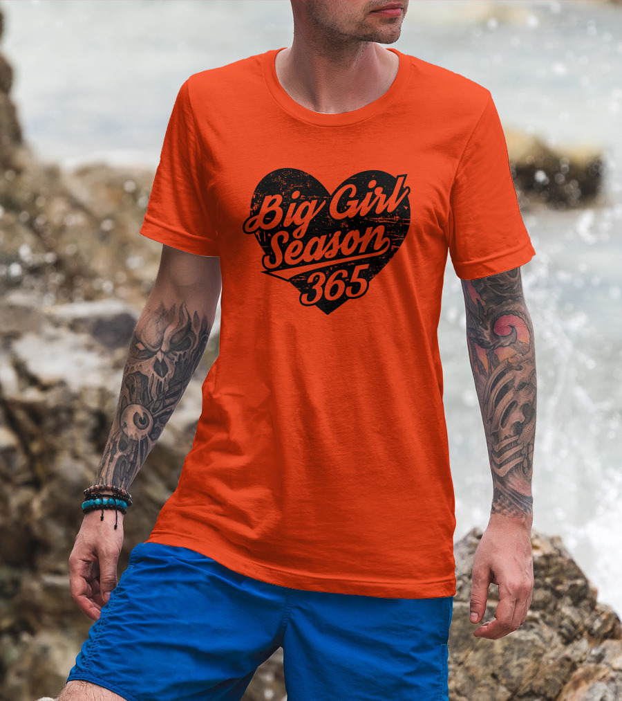 Big Girl Season 365 Heart T-Shirt