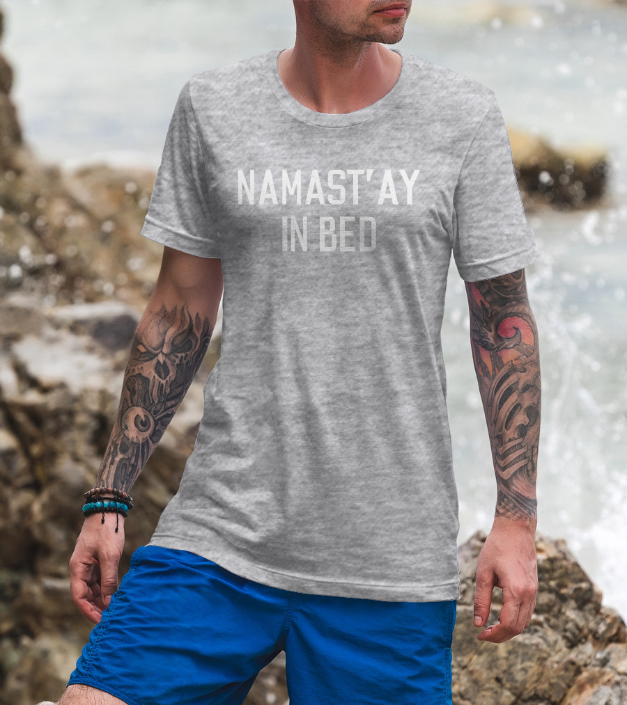 Maria My4angels Namast'ay In Bed T-Shirt