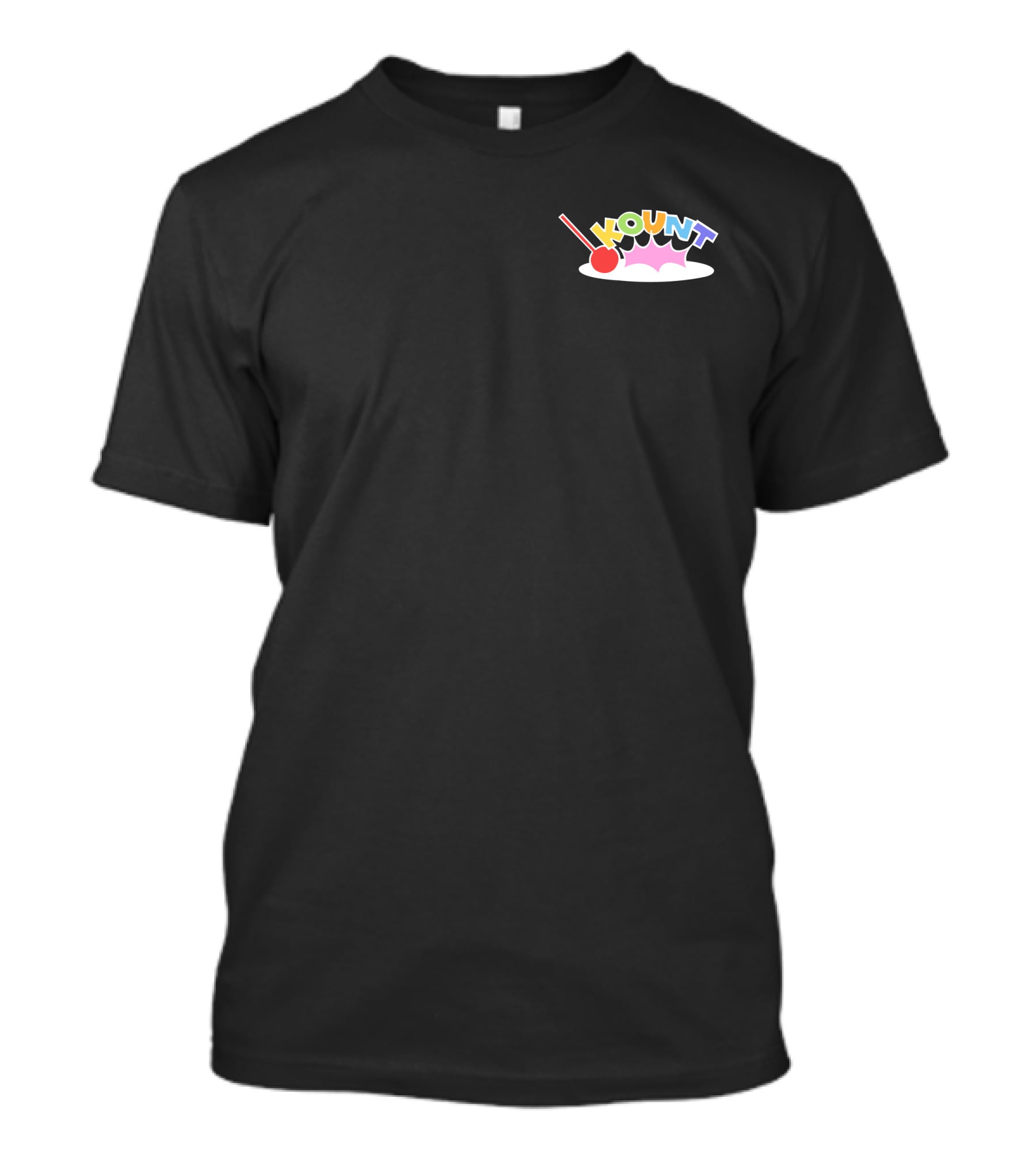 Kount Drums 5 The Kount Bounce Colorful T-Shirt