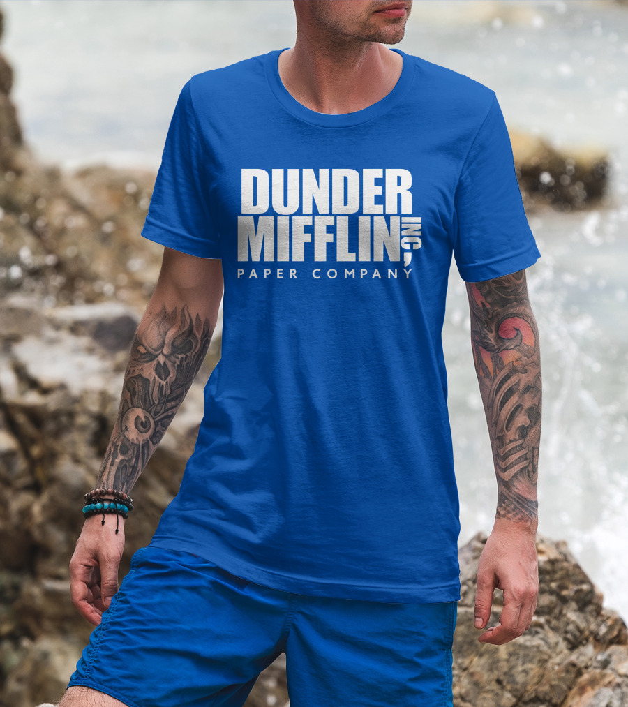Rainnwilson Dunder Mifflin Inc Paper Company T-Shirt