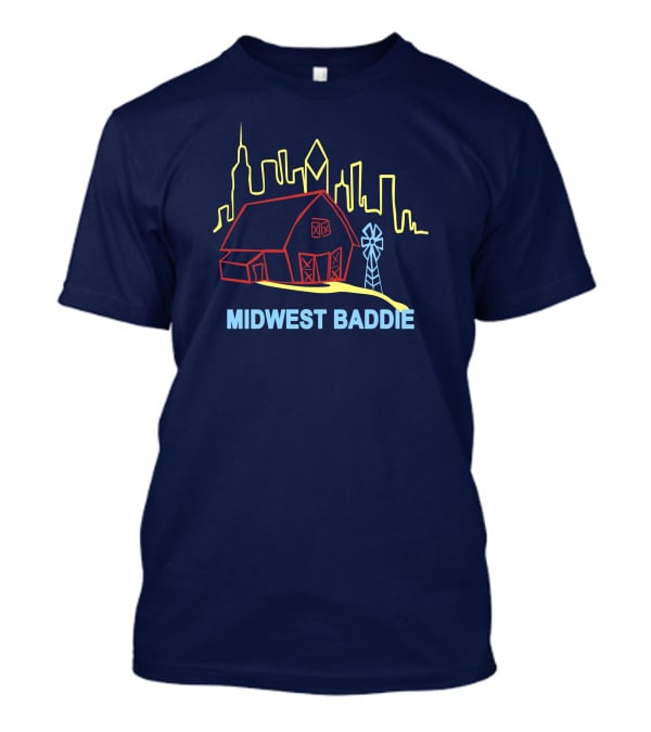 Midwest Baddie Barn Skyline T-Shirt