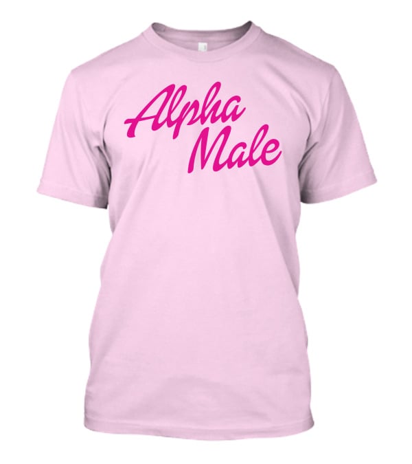 Alpha Male Brys Online Bryson Pink T-Shirt