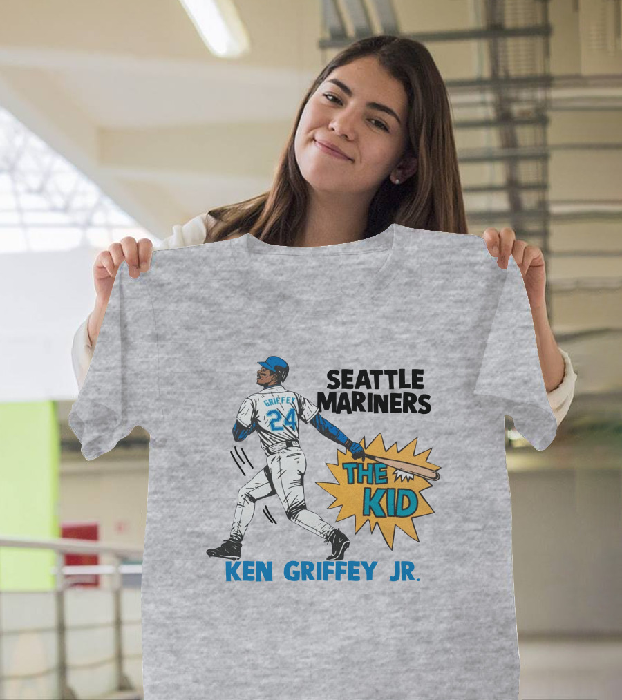 Seattle Mariners The Kid Ken Griffey Jr. 24 T-Shirt
