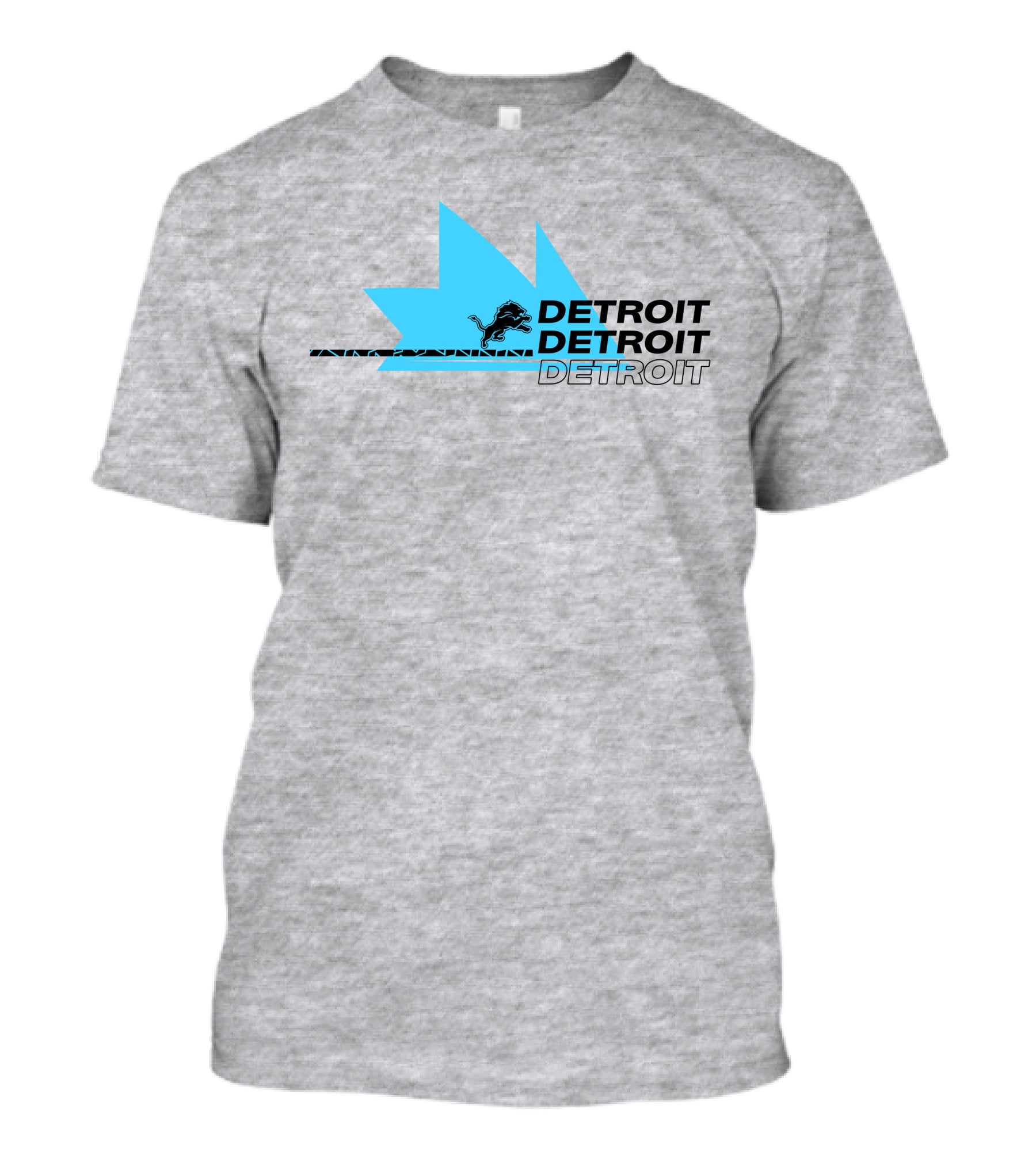 Detroit Lions Ninja Roaring Detroit Spirit T-Shirt