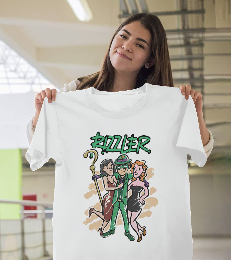 Rizzler Got Funny Merch Playful Villain with Stylish Women T-Shirt