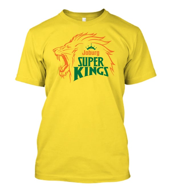 Joburg Super Kings Roaring Lion Emblem T-Shirt