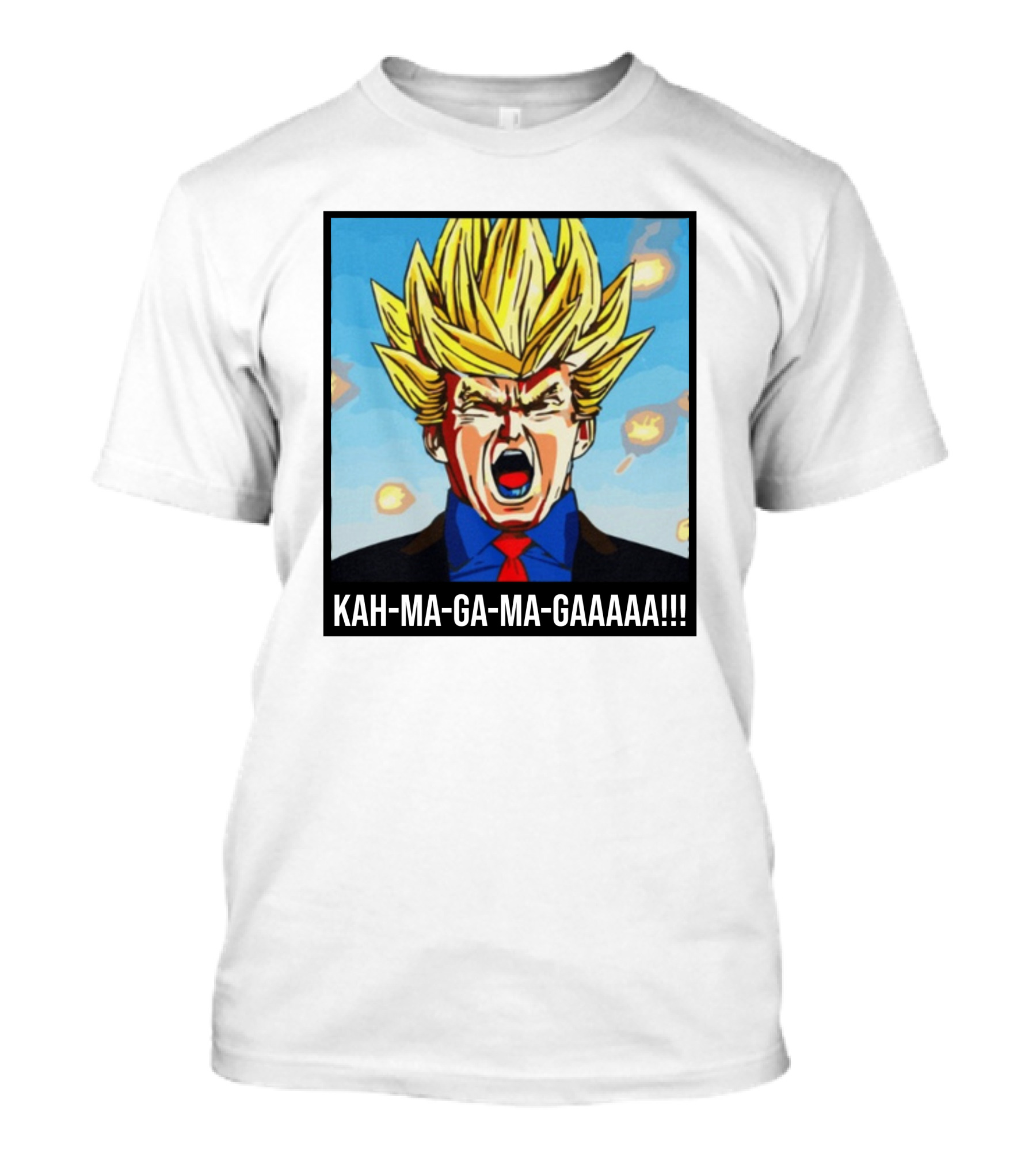KAH-MA-GA-MA-GAAAAA Super Saiyan Scream T-Shirt