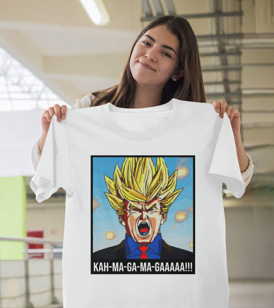 KAH-MA-GA-MA-GAAAAA Super Saiyan Scream T-Shirt