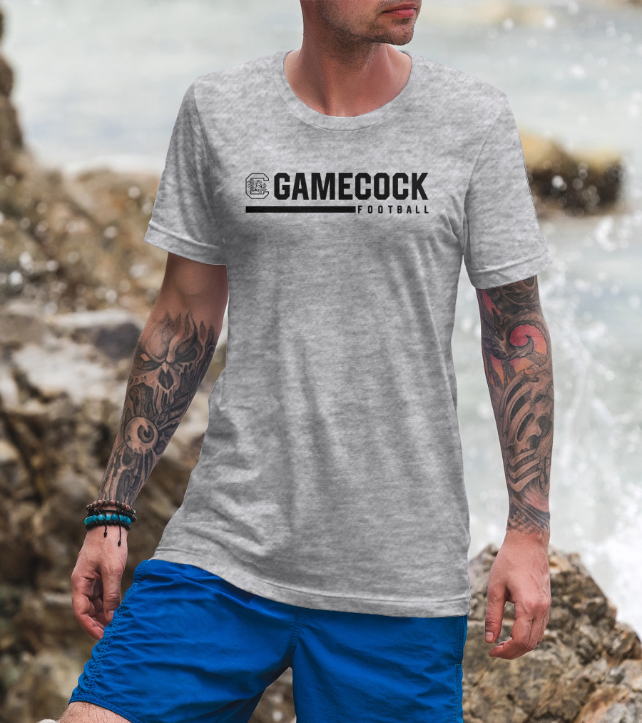 C Gamecock Football T-Shirt