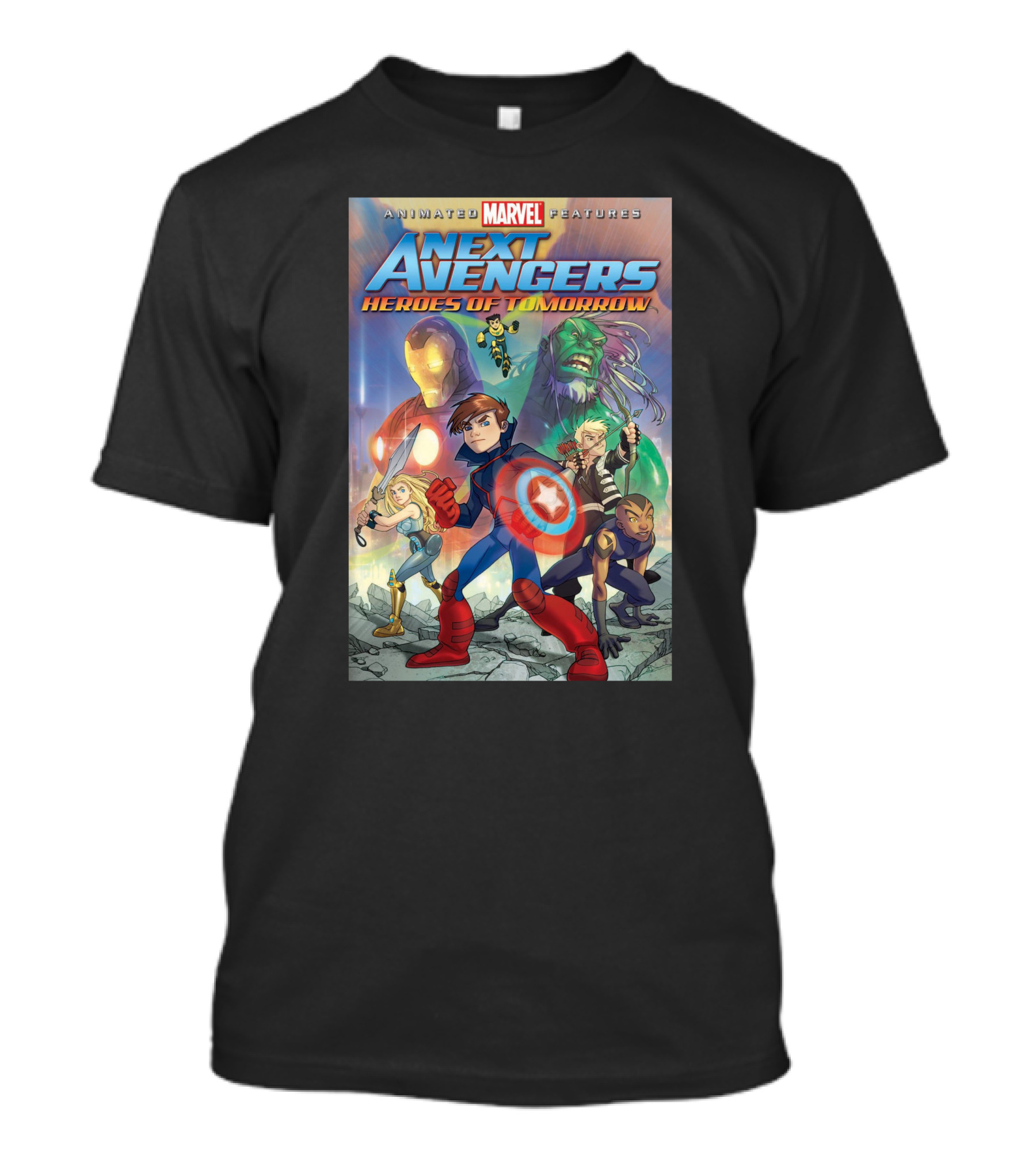 Animated Marvel Features Next Avengers Heroes Of Tomorrow T-Shirt