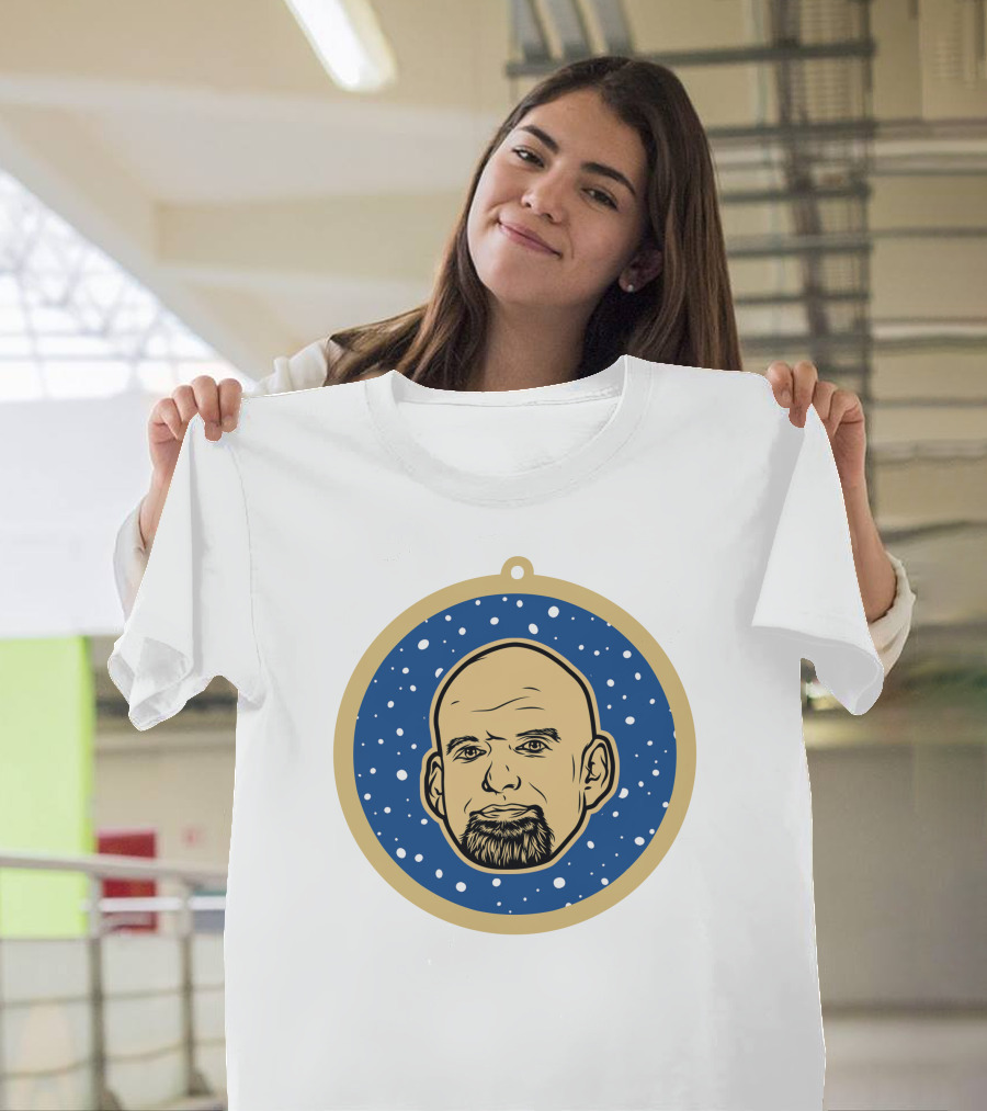 Fetterman Christmas Ornament Winter Decoration T-Shirt