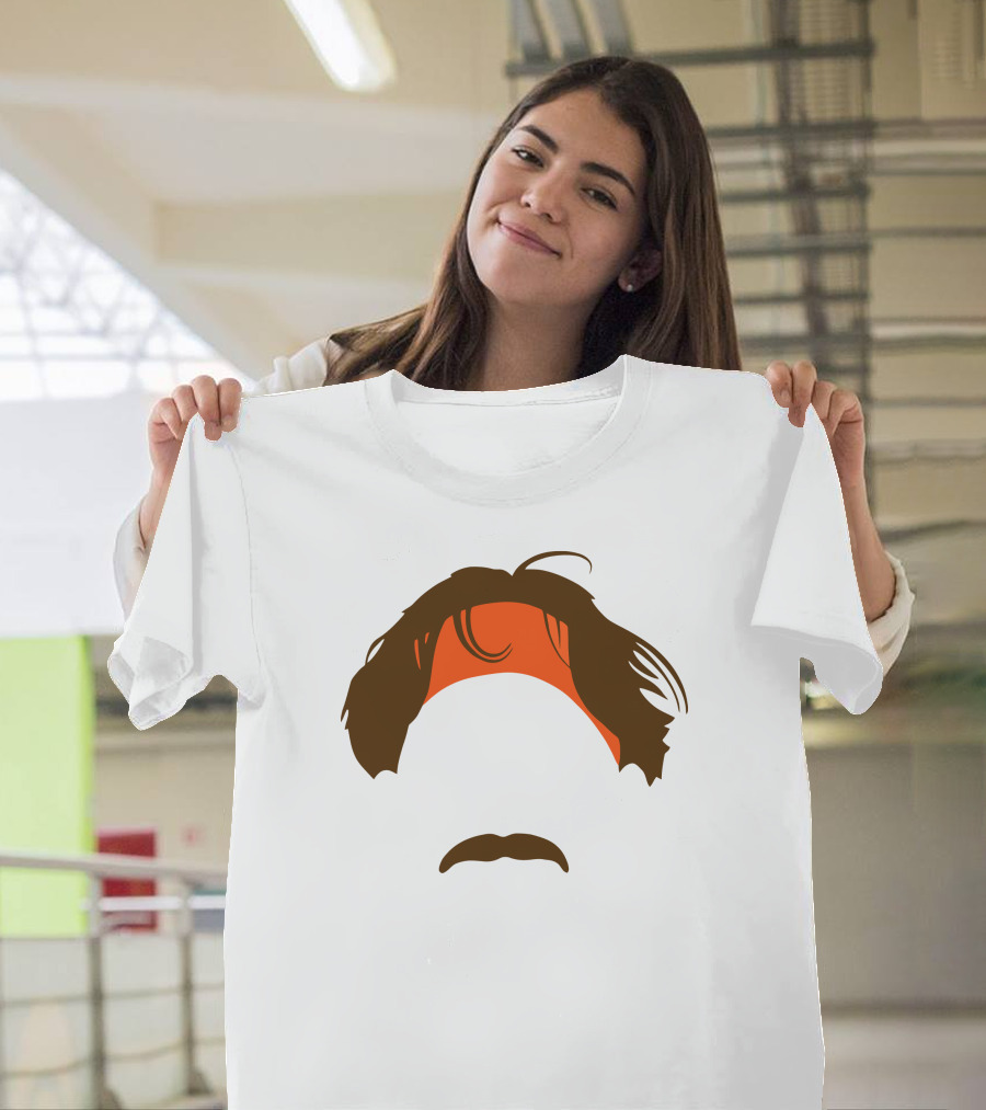 The Bvp Headband And Mustache T-Shirt