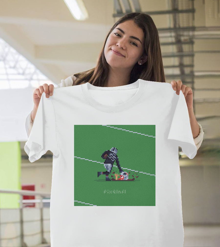 Chandler Jones Football Action Scene T-Shirt