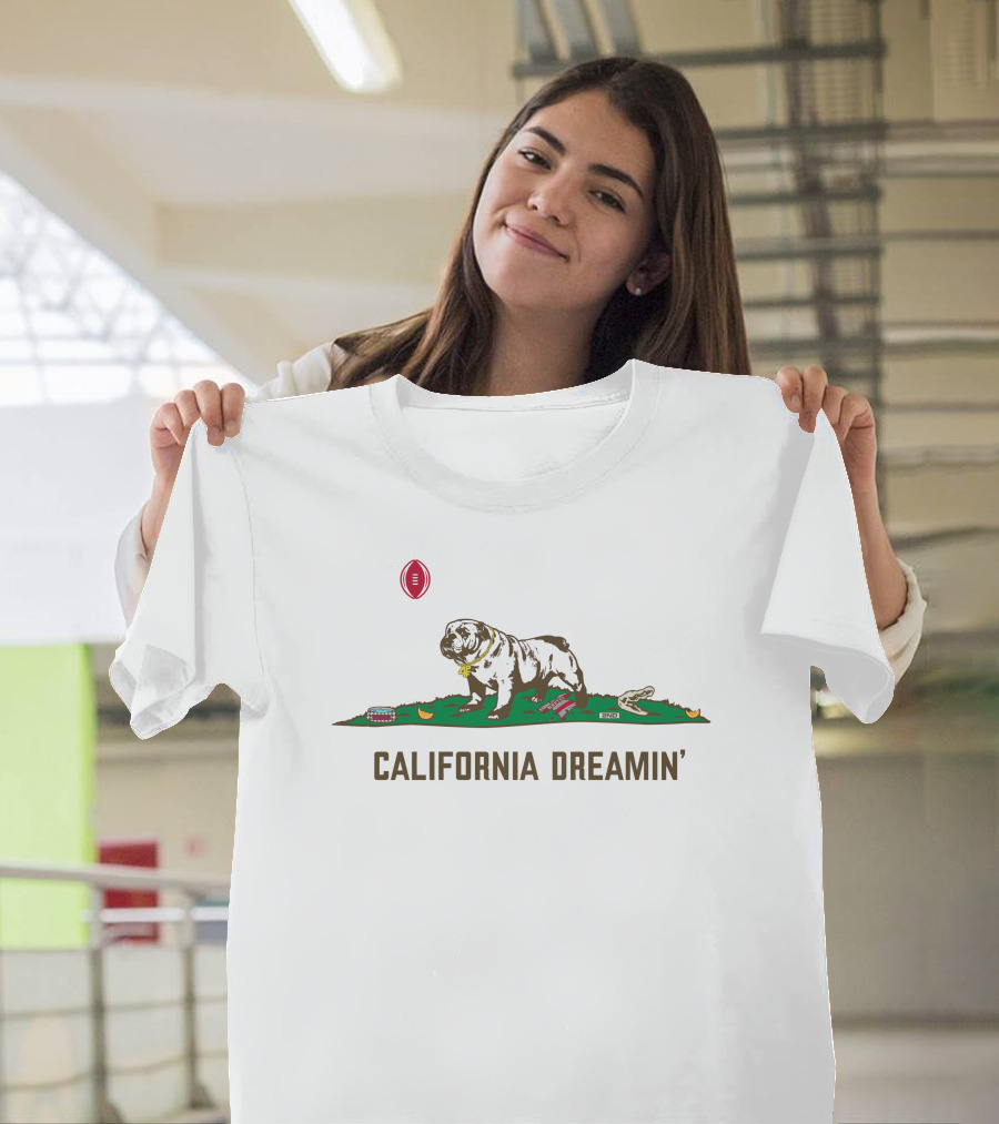 Georgia Football Bulldog California Dreamin' T-Shirt