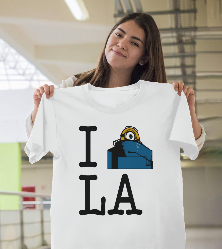 I Love Yellow Guy LA T-Shirt
