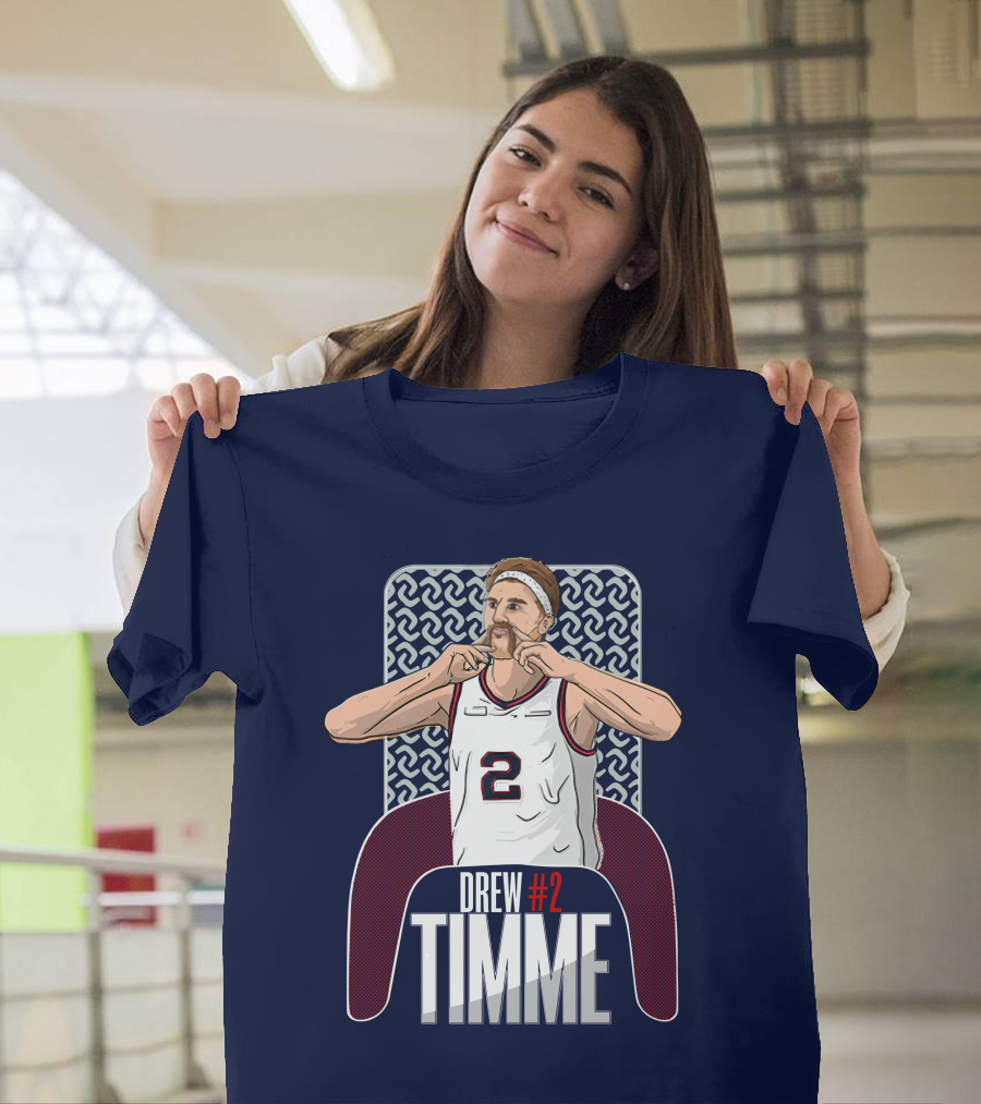 Drew Timme #2 Basketball Player T-Shirt