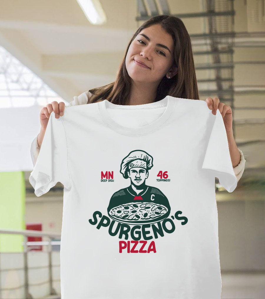 MN Deep Dish Spurgeno's Pizza 46 Toppings T-Shirt