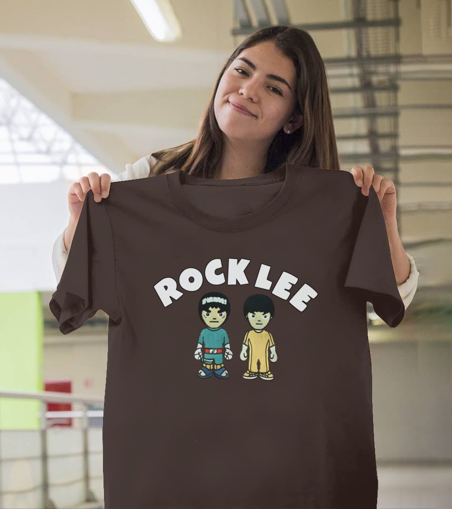 Rock Lee Chenille Martial Arts Duo T-Shirt
