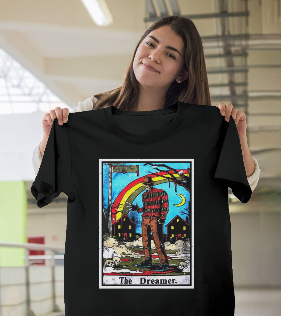 The Dreamer Elm Street Freddy Krueger Retro T-Shirt