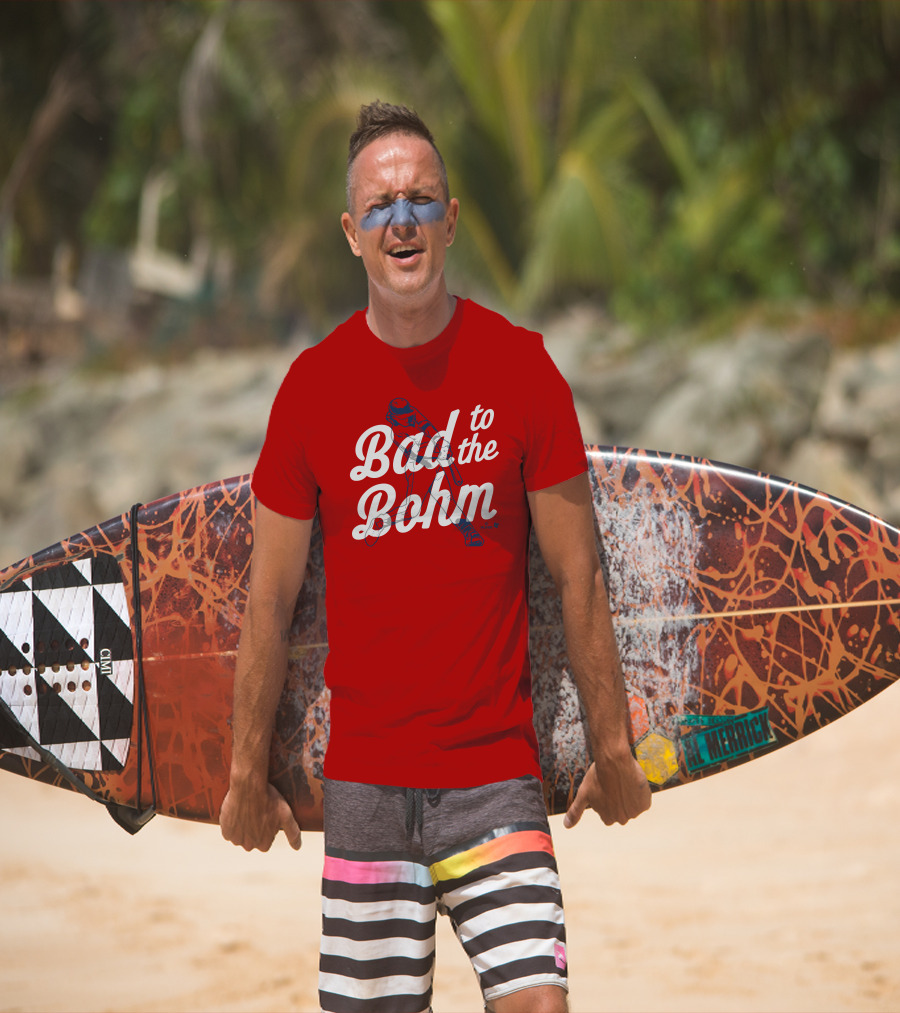 Bad To The Bohm Baseball Swing Visualization T-Shirt