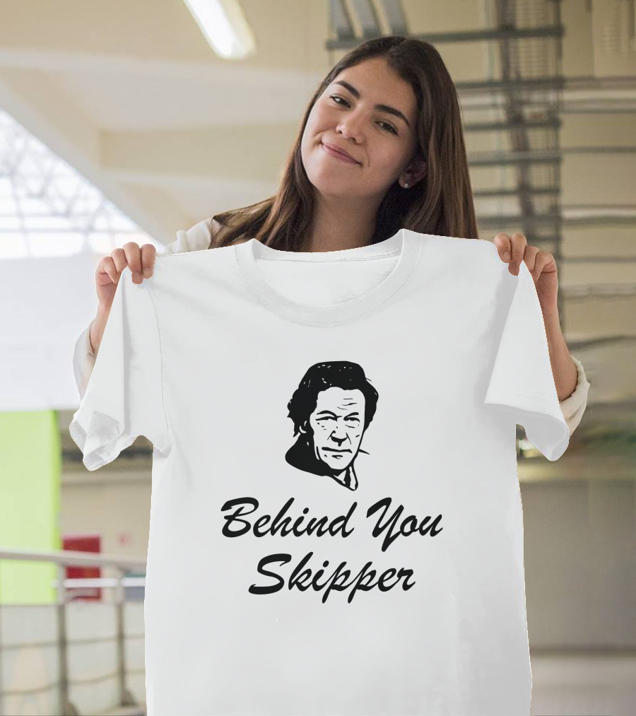 Imran Khan Behind You Skipper T-Shirt