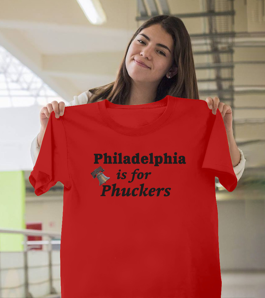 Philadelphia Is For Phuckers Liberty Bell Red T-Shirt