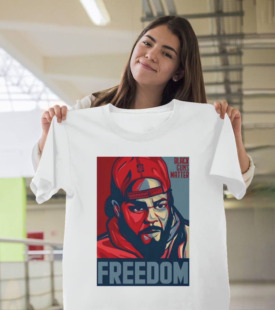 Black Guns Matter Freedom Bgm Collectible T-Shirt