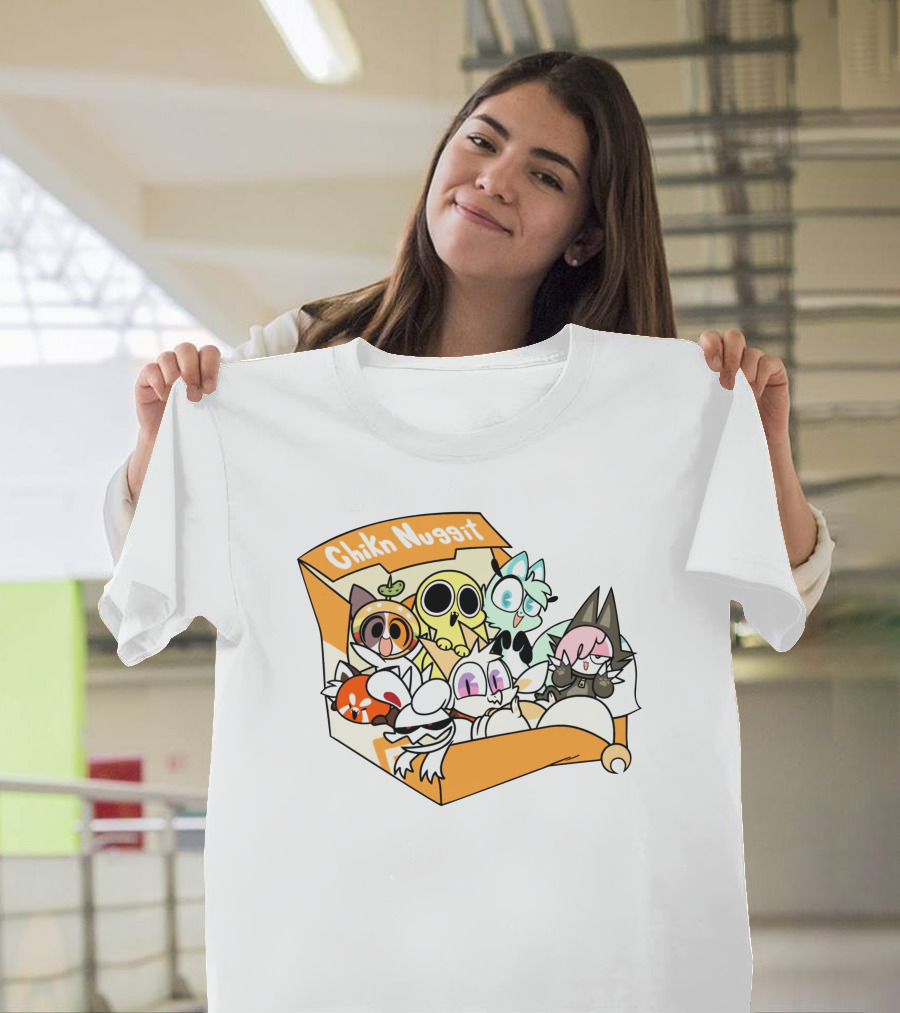 Chikn Nuggit Box Characters Collection T-Shirt
