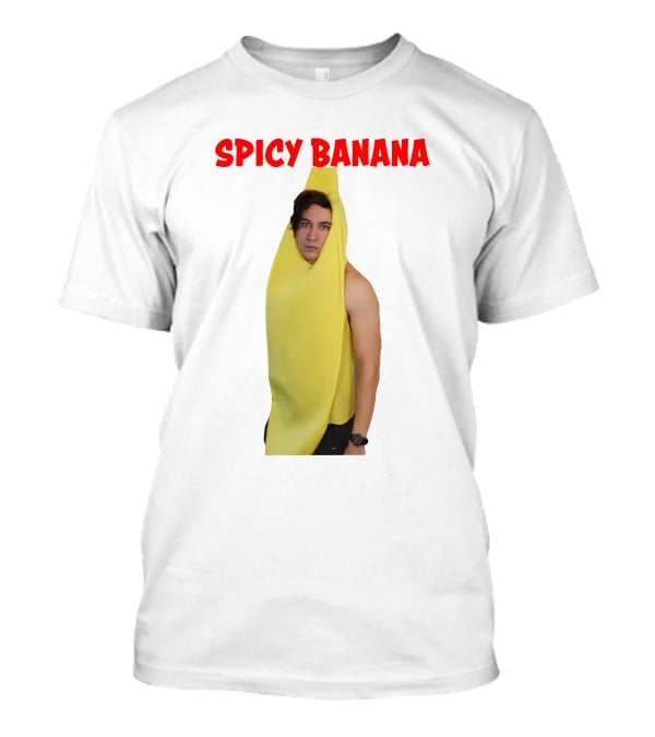 Spicy Banana Costume Humor With Thrasher Dan Vibes T-Shirt