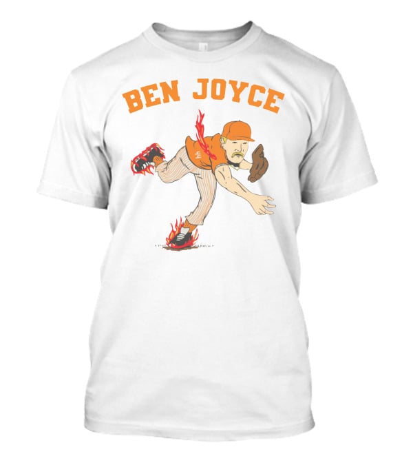 Ben Joyce Flaming Baseball Pitcher Barstool U T-Shirt