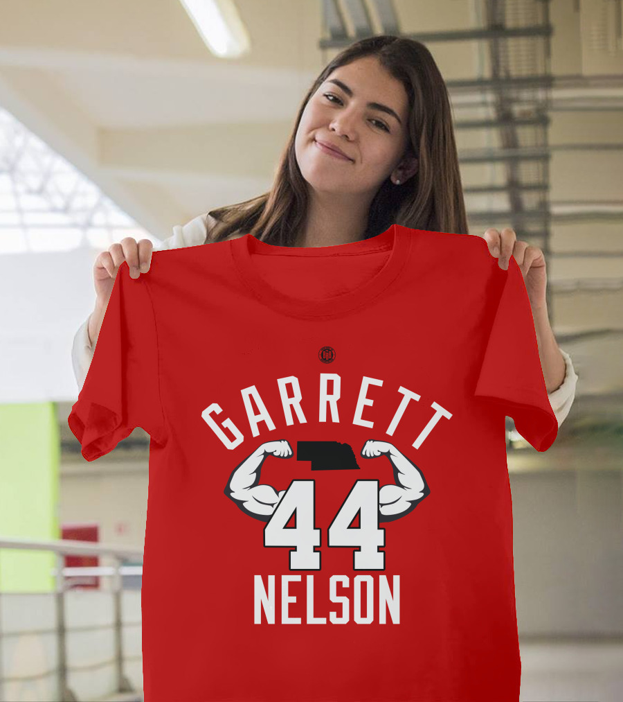 Garrett Nelson 44 Nebraska Strong T-Shirt