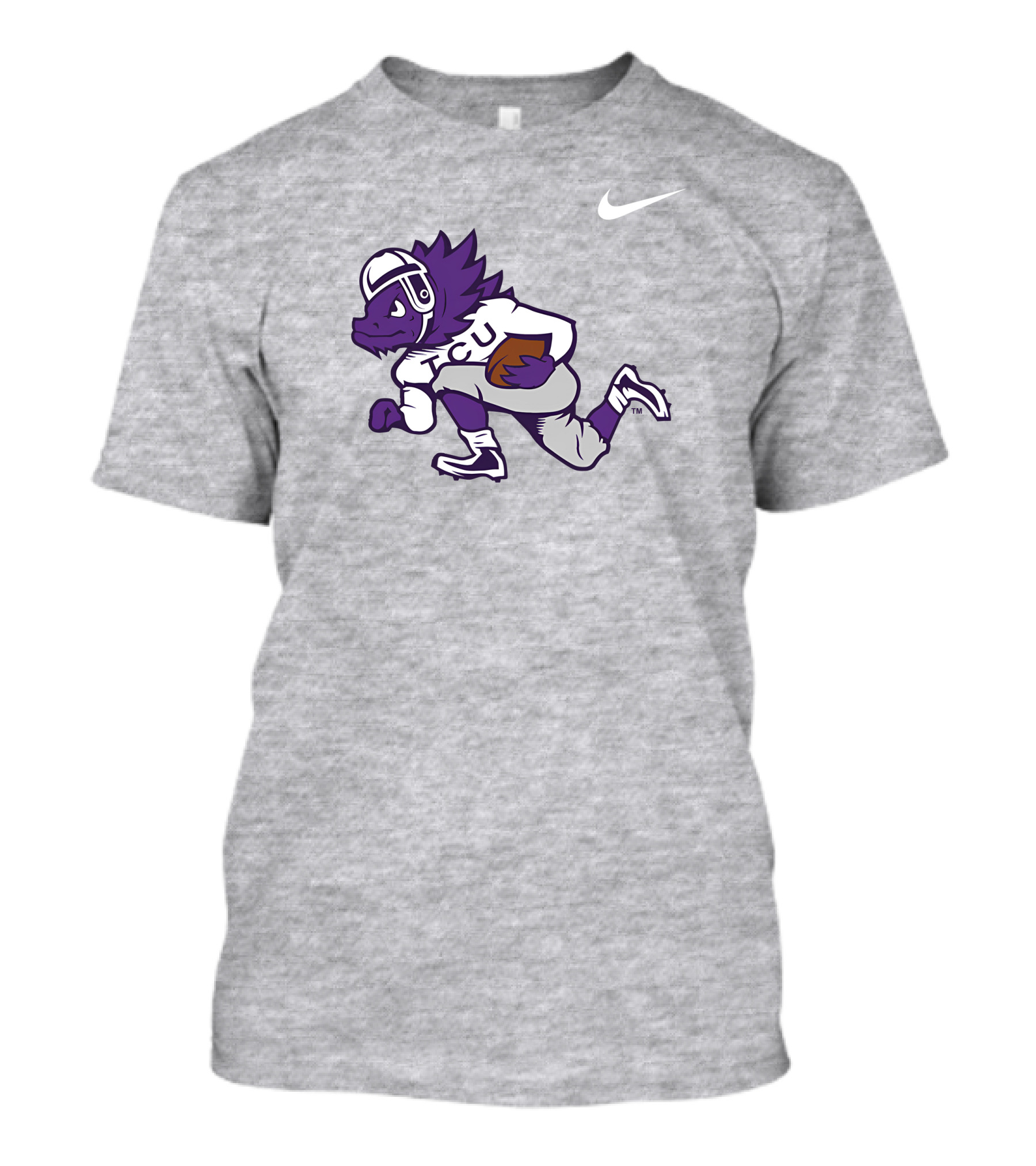 TCU Horned Frog Football Player T-Shirt