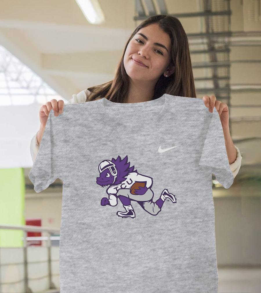 TCU Horned Frog Football Player T-Shirt