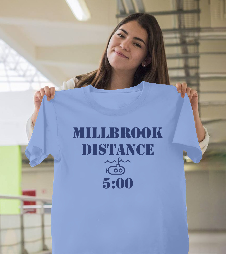 MILLBROOK DISTANCE 5:00 Submarine T-Shirt