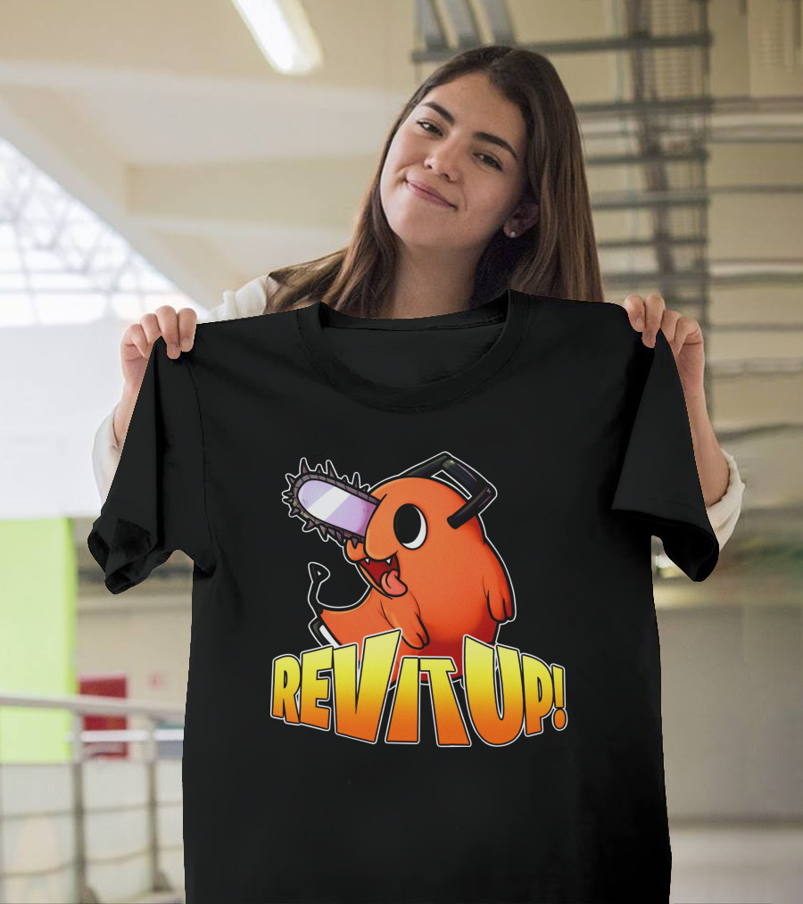 Rev It Up Chainsaw Creature T-Shirt