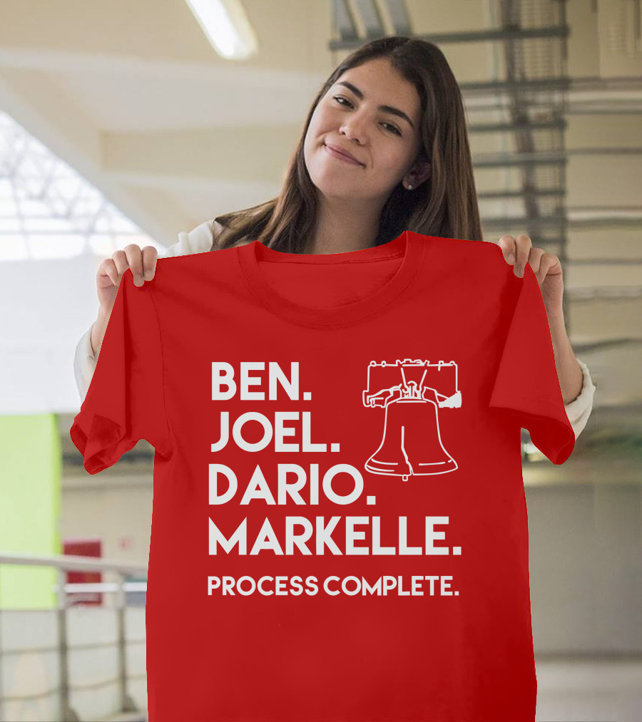Ben Joel Dario Markelle Process Complete With Liberty Bell T-Shirt
