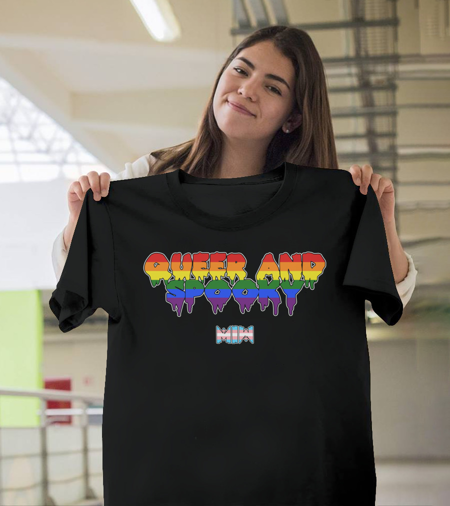 Queer And Spooky Rainbow MIN T-Shirt