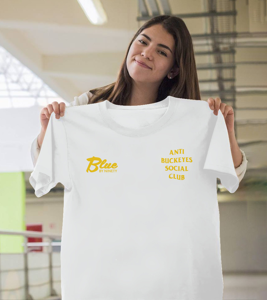 Blue by Ninety Anti Buckeyes Social Club T-Shirt